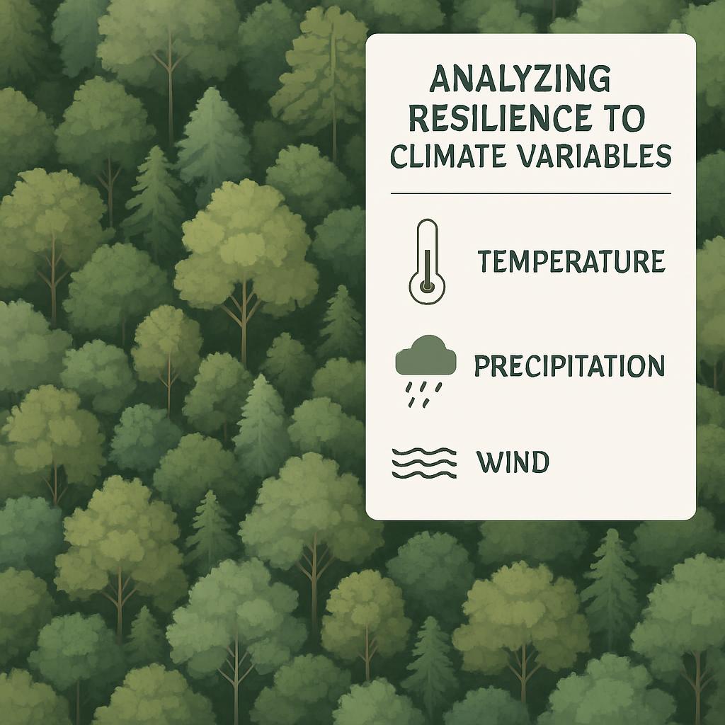 climate variables, temperature, precipitation, wind.